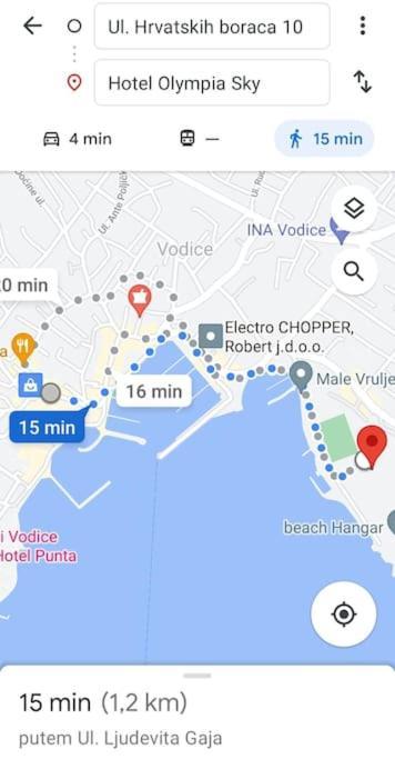 Apartmani Centar Vodice Buitenkant foto